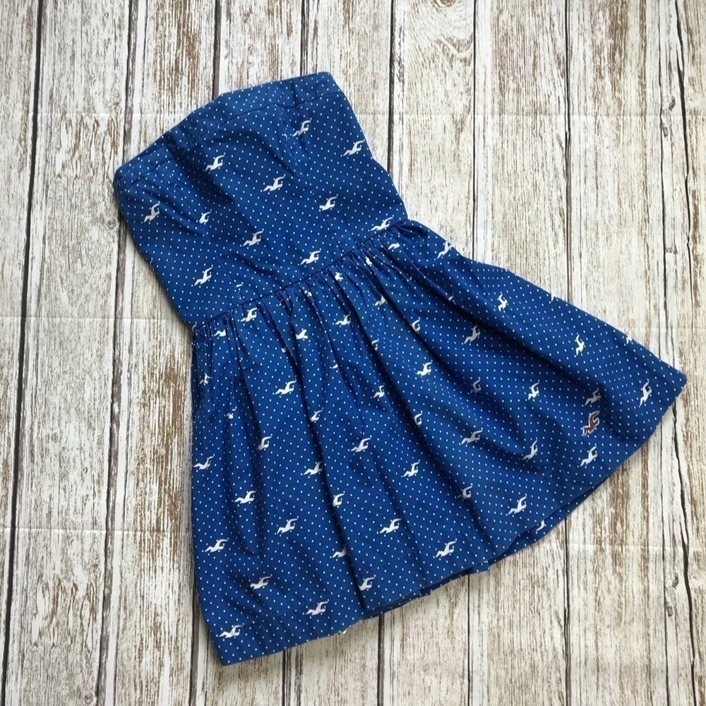 Hollister strapless dress